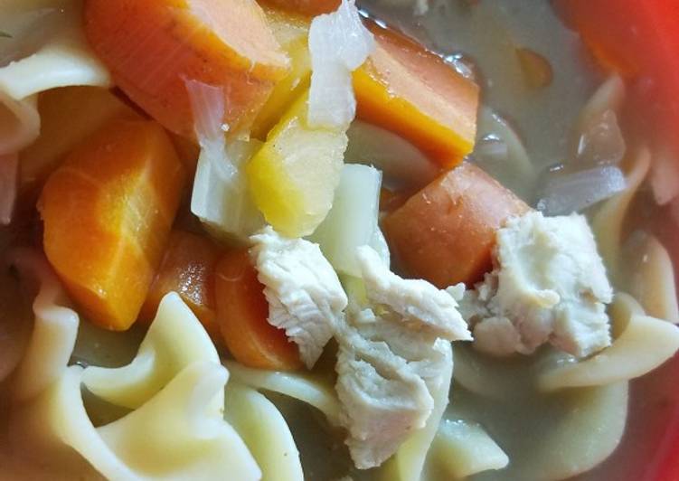 How to Make HOT Hearty Chicken Vegetable Soup