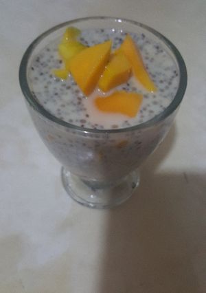 Una foto de Pudín de chía con mango