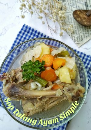 Foto resep Sop Tulang Ayam Simple