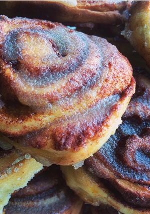 Φωτογραφία της συνταγής Ρολάκια κανέλας!!! (Cinnamon rolls)