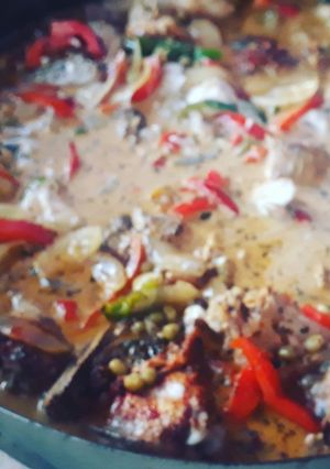 Una foto de Pollo al Disco