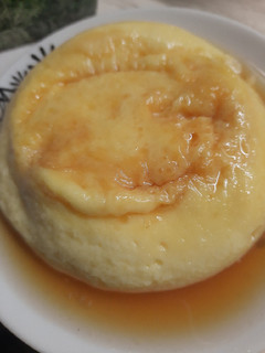 Una foto de Flan casero en microondas
