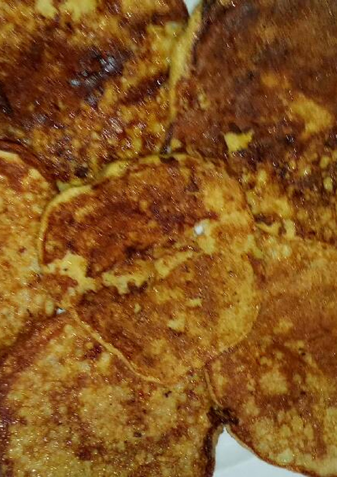 Una foto de Panqueques de banana sin harina ni leche