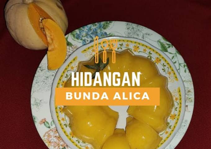 Recipe: Delicious Puding labu tanpa santan