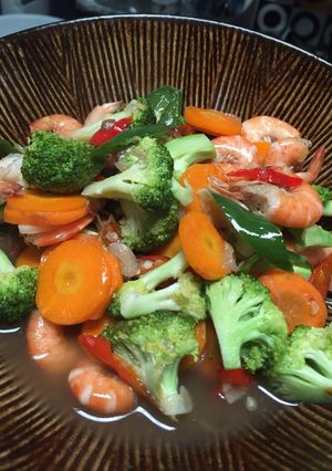 Foto resep Brokoli ca udang