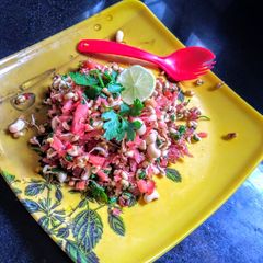 A picture of Sprouts salad.