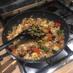 A picture of Saturday night Special Fried Rice.