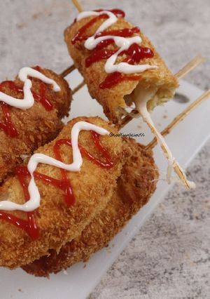 Foto resep Corndog Mozzarella Sosis
