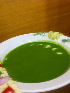 A picture of Spinach Soup.