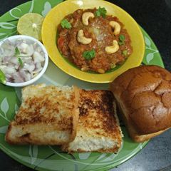 Pav bhaji A picture of Pav bhaji.