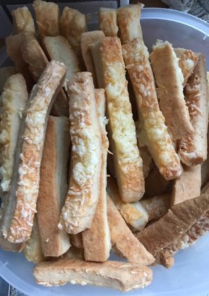 Szezámmagos-sajtos rúd recept fotója