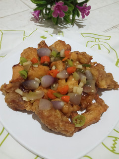 Foto resep Ayam Goreng Tumis Bawang Merah