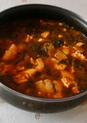 Foto principal de Potaje de garbanzos con bacalao