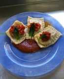 Ravioles rellenos