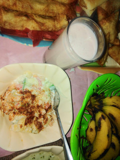 A picture of Potato vegetables chaat.