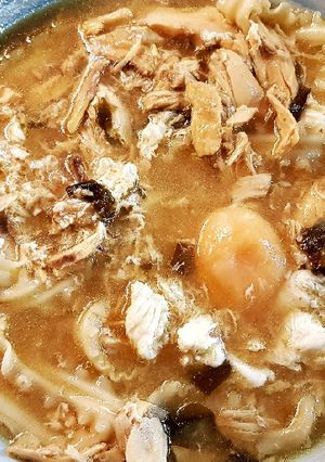 Una foto de Ramen de Caldo de Pollo y Miso