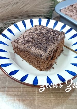 A picture of Chocolate Tres Leches.