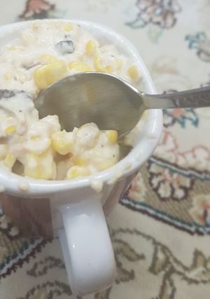عکسی از دستور ذرت مکزیکی 😁😄