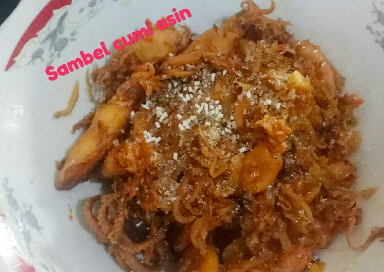 Resep Sambel Cumi Asin yang Bisa Manjain Lidah