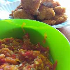รูปของ Chicken Katsu + Sambal Bawang