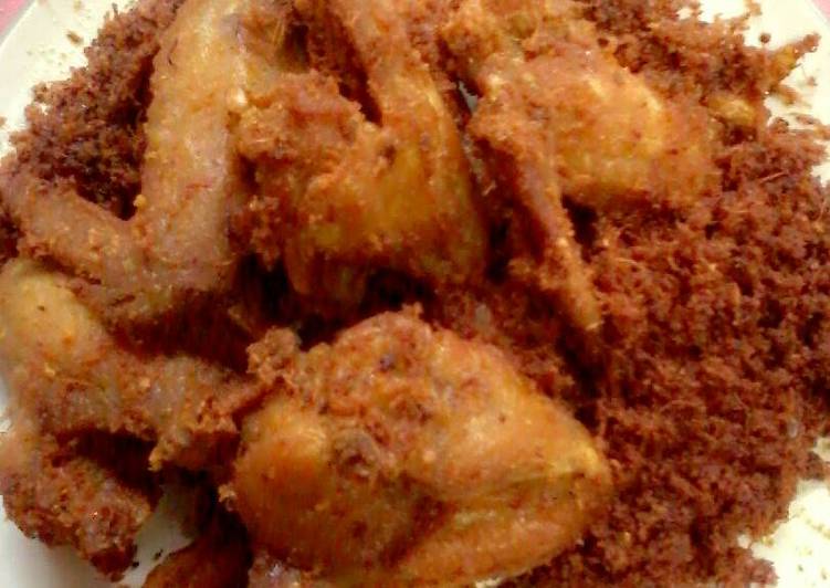 Resep Ayam goreng serundeng ala rumahan yang Bisa Manjain Lidah