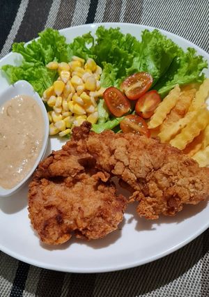 Foto resep Crispy Chicken 🐔 Steak