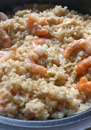 Una foto de Risotto de Mote