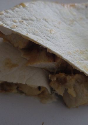 A picture of Chicken quesadilla.