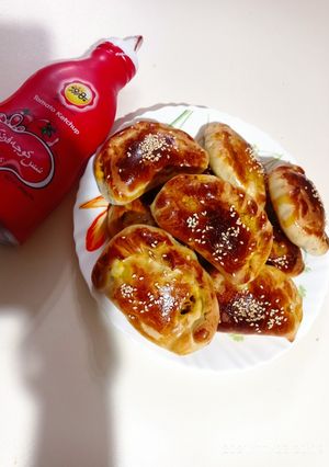 عکسی از دستور پیراشکی گوشت