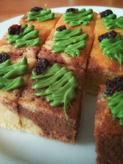 Foto resep Cake Potong Bite Size (resep cake jadul marmer Pak Sahak)