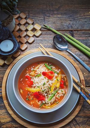 A picture of Vegan Noodle Soup.
