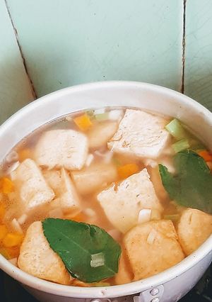 Foto resep Sup tahu homemade