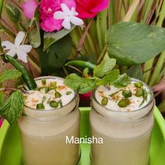 A picture of Spicy Sattu Buttermilk.