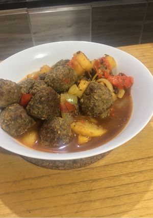 Foto resep Semur Bola Daging Telur Puyuh