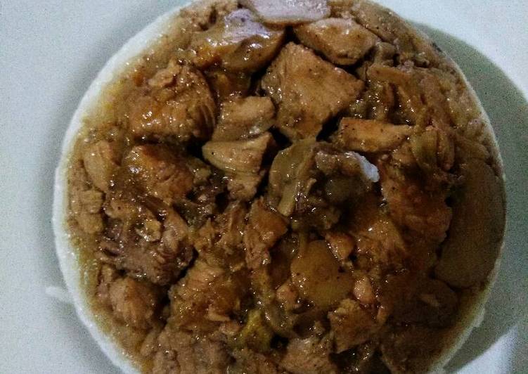 Bagaimana Membuat Nasi tim ayam jamur yang Lezat