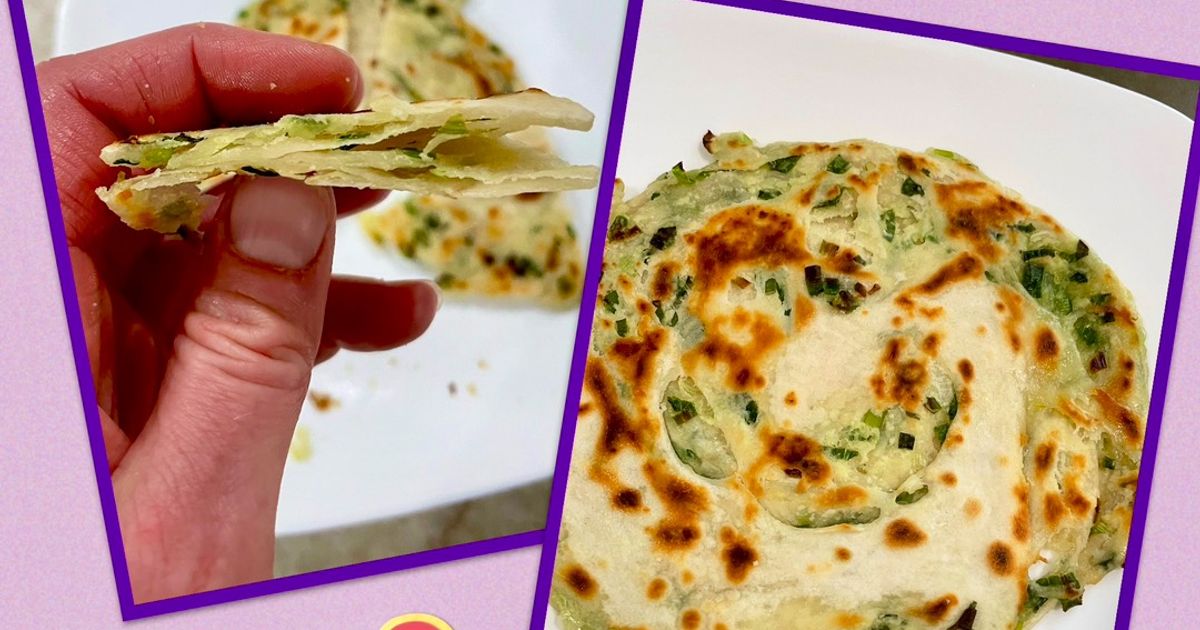 Resep Scallion Pancakes Enak, Praktis, dan Mudah Dibuat - foto hasil masakan