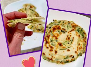 A picture of Scallion Pancakes.