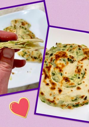 A picture of Scallion Pancakes.