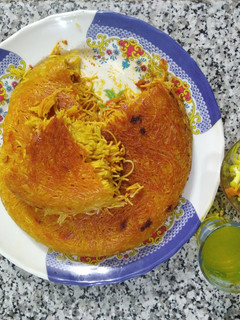 عکسی از دستور ماکارونی با فلفل دلمه ای