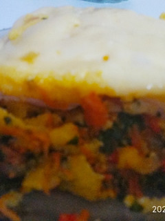 Una foto de Lasagna de polenta