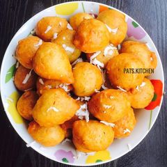 A picture of Coconut Puff Puff.