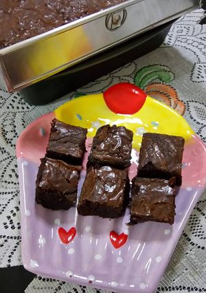 Foto resep Choco'late Brownie 🍫👻