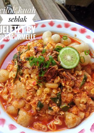 Foto resep Cilok kuah seblak jeletet