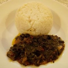 #localfoodcontest_KisumuUgali & Spinach A picture of #localfoodcontest_KisumuUgali & Spinach.