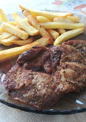 KÜLÖNLEGES mustáros grillhús recept fotója