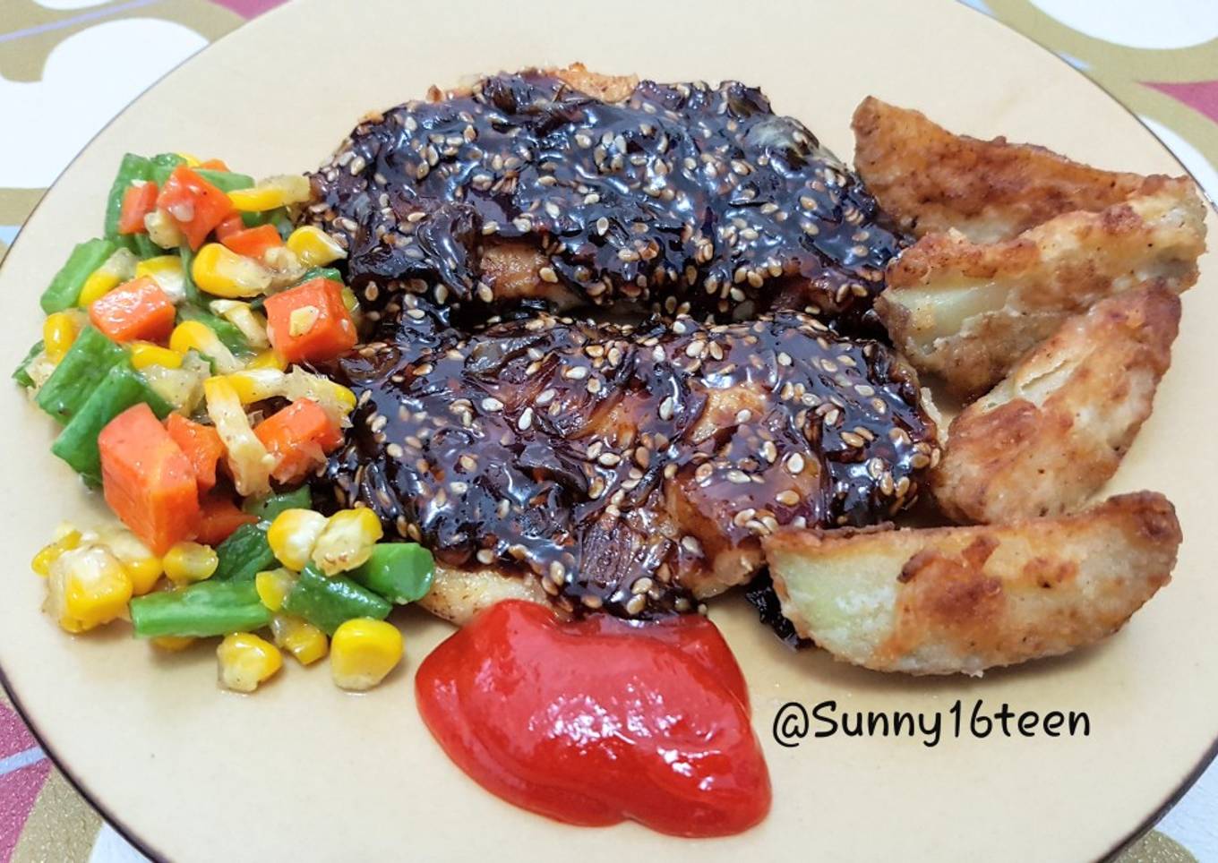 Chicken Steak Teriyaki