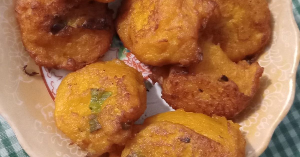 Perkedel labu kuning