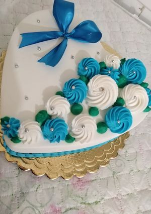 عکسی از دستور کیک تولد بابا جونم😘❤️