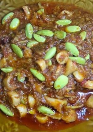 Foto resep Sambal Cumi Petai