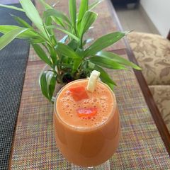 Papaya Smoothie A picture of Papaya Smoothie.